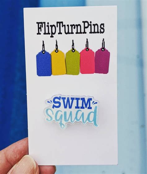 ONE Swim Squad Pin Swim Gift Swim Team Gift Swim Mom - Etsy in 2022 ...