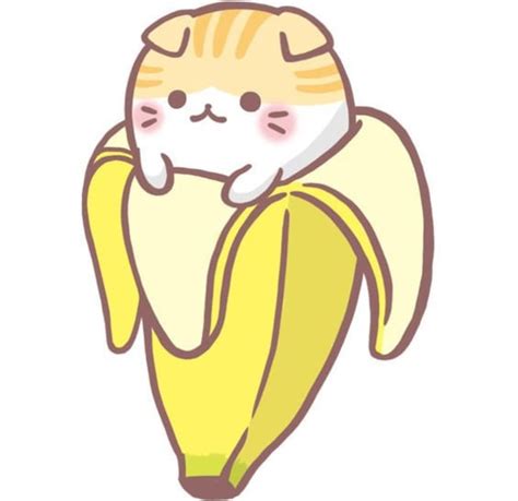 Banana Cat sticker / cute sticker | Etsy