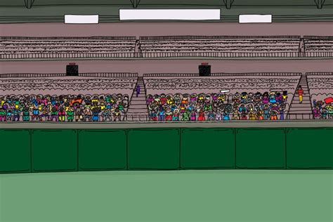 Cartoon Crowd Bleachers Stock Illustrations – 14 Cartoon Crowd ...