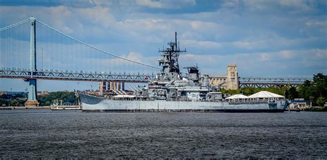 USS New Jersey Photograph by Michael Brooks - Pixels