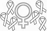 Breast Cancer Awareness Coloring Pages  Home sketch template
