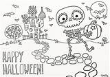 9 Fun Free Printable Halloween coloring pages sketch template