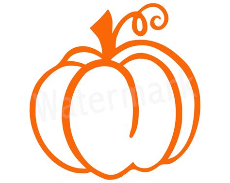 Pumpkin SVG, Happy Halloween, Pumpkin Outline, Pumpkin Vector ...