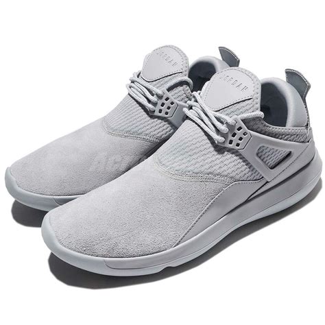 Nike Jordan Fly 89 Wolf Grey Solid Men Lifestyle Shoes Sneakers 940267 ...