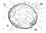 Asteroid Coloring Pages Printable For Free Download sketch template