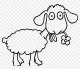 1024 X 837 14  Sheep Clipart Coloring Png Download 1203836 PikPng sketch template