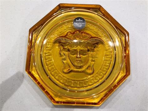 Versace Crystal Bottle Coaster By Rosenthal Of Germany -- Antique Price ...