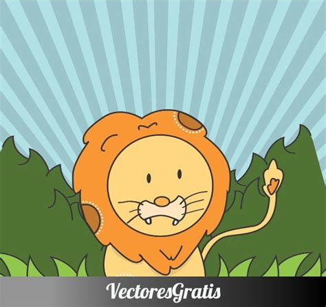 cute lion vector illustration ai | UIDownload