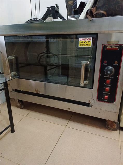 Lechon manok machine Rotisserie for sale. 12 chicken capacity. Lightly ...