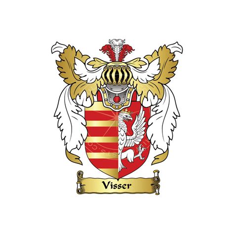 Buy the Visser Family Coat of Arms Digital Download • Flag Shop