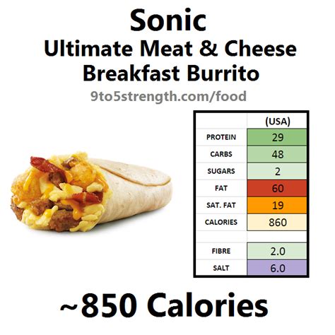 How Many Calories In Sonic?