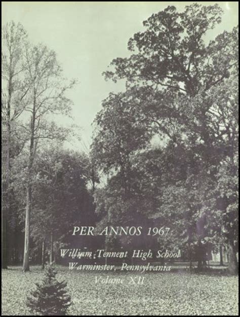 Explore 1967 William Tennent High School Yearbook, Warminster PA - Classmates