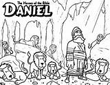 Daniel The Bible Heroes Coloring Page  NetArt sketch template