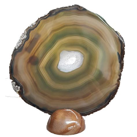 Green Agate Slice No 32 - $59.99 : Wellness Collection