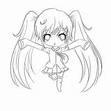 Free Printable Chibi Coloring Pages For Kids sketch template