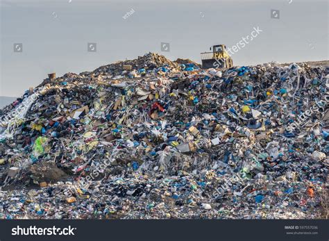 Pollution Concept Garbage Pile Trash Dump Stock Photo 597557036 | Shutterstock