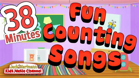 38 MINUTES of FUN COUNTING SONGS! | Jack Hartmann - YouTube