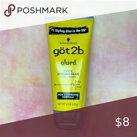 4/$12🦋 Got2b Glued Styling Spiking Hair Glue, 6 oz | Hair glue, Spiked ...