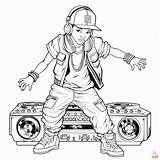 Printable Hip Hop Coloring Pages For Kids And Adults sketch template