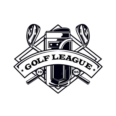 Free Vector | Detailed vintage golf logo