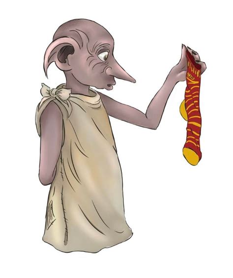 [OC] ‘A sock by any other name...’ ( Dobby fan art done for the six fan arts challenge) : r ...