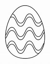 Easter Egg Coloring Page FREE Printable For Kids sketch template