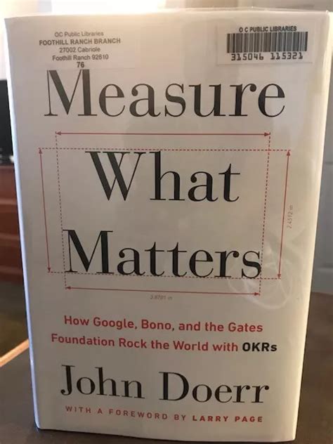 Measure What Matters - John Doerr - Karthik Chidambaram