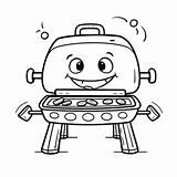 Bbq Coloring Pages sketch template