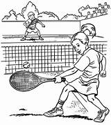 Tennis Coloring Pages For Childrens Printable Free sketch template