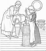 Pioneer Children Coloring Pages Sketch Page sketch template