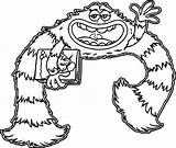 Pages Monster Coloring Legends Monsters Template Colouring Printable  sketch template