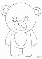 Dibujo De Oso Peluche Pie Para Colorear  Dibujos sketch template