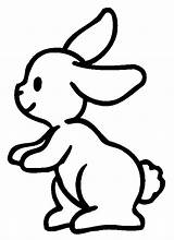 Rabbit coloring Page For kids  & Bunny Coloring Pages sketch template