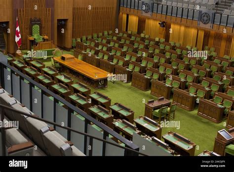 Canadian Parliament Building Interior. Parliament of Canada has ...