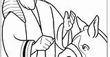 Balaams Donkey Colouring Pages Page 2 Sketch Coloring sketch template
