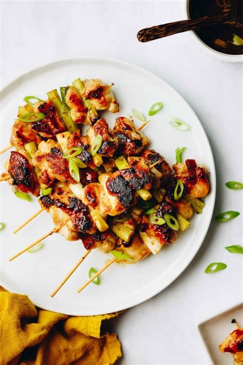 Chicken Yakitori Skewers (with Teriyaki Sauce) | I Heart Umami®