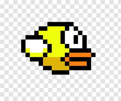 Flappy Bird Pixel Art Minecraft Image - Sprite Transparent PNG | Pixel ...