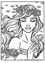 Printable coloring Pages For People Girl sketch template