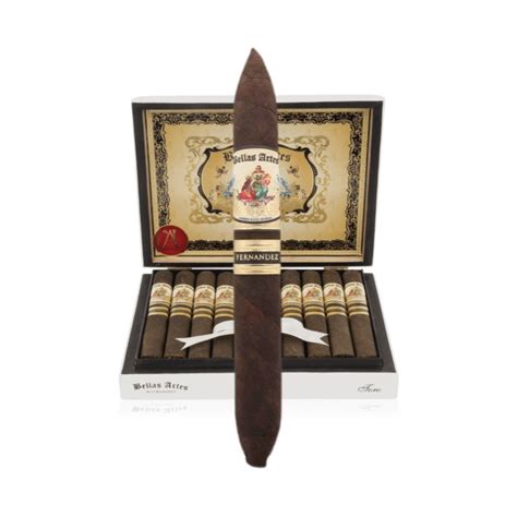 AJ Fernandez Bellas Artes Maduro Figurado (6.5x52 / Box of 20) + Free ...