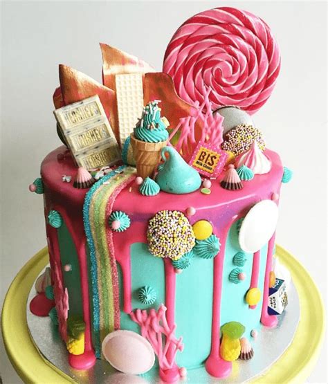 24 Fun Themed Kids Birthday Cake Ideas - Ideal Me | Candyland cake, Birthday cake kids, Candy ...