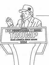 20  Donald Trump Coloring Pages For Kids Coloringpagesforkidsnet sketch template