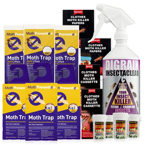 Clothes Moth Killer Kit - Large Infestation