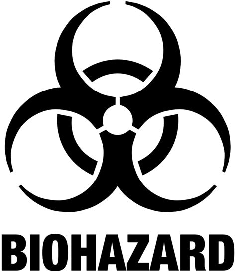 Biohazard Transparent Clip Art Image - PNG Play