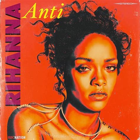Rihanna- Anti | Album cover design, Album covers, Music album cover