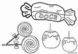 Desenhos De Doces Para colorir  Páginas Impressão Grátis sketch template