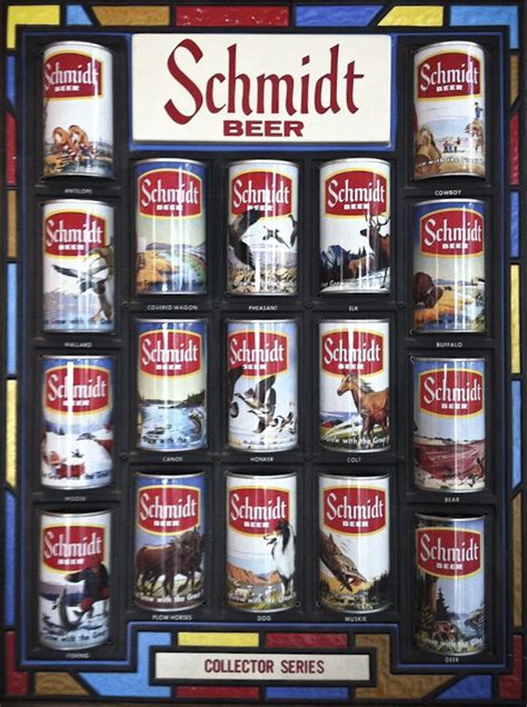 vintage Schmidt collectors series | Beer, Schmidt beer, Vintage beer