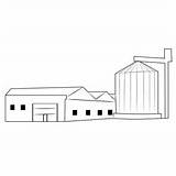 Factory 9 Coloring Page For Kids  Free Factories Printable sketch template