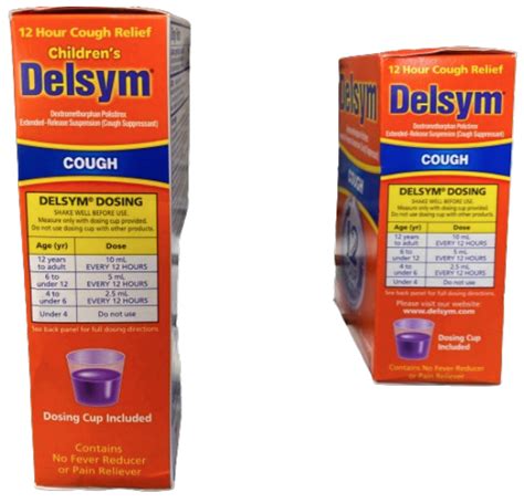 Despite Costing More, Children’s Delsym Cough Medicine Is the Same As ...