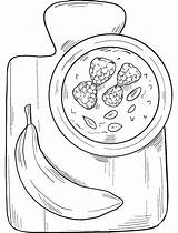 Printable Breakfast Coloring Pages Free For Kids And Adults sketch template