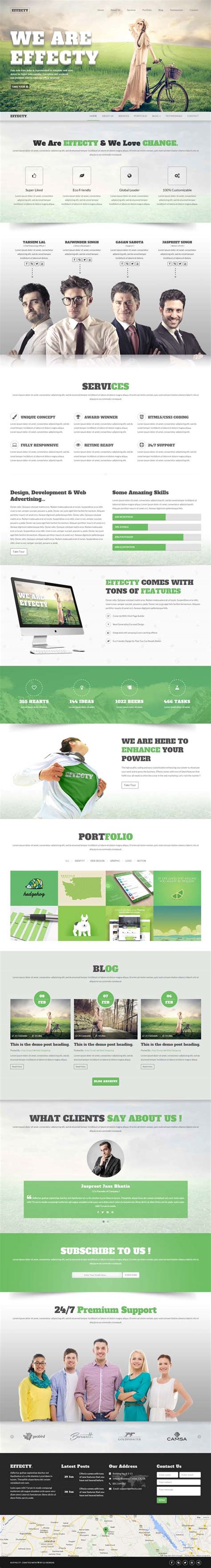 New Responsive HTML5 Web Templates | | Graphic Design Junction